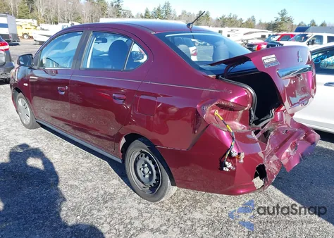 2019 Mitsubishi Mirage G4 Es из США, поврежденный, VIN ML32F3FJ4KHF00987